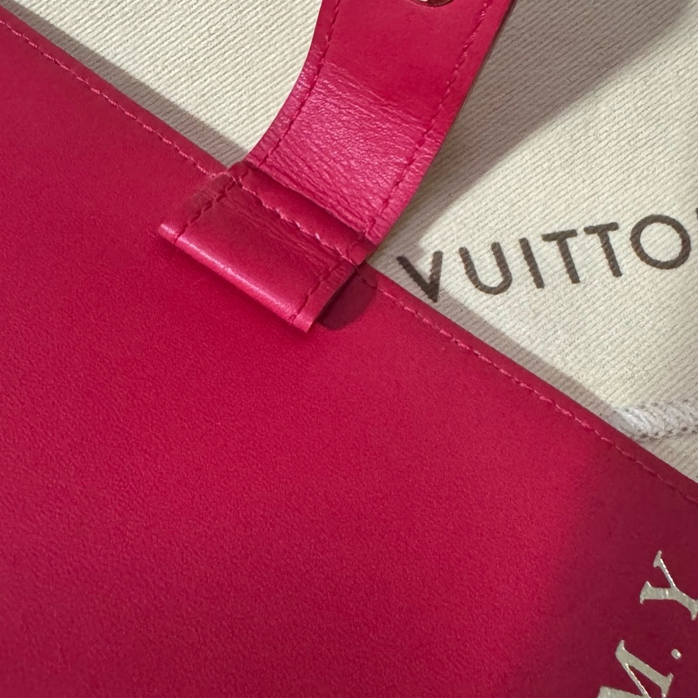 Authentic Rare Louis Vuitton x Yayoi Kusama Red /White Dot Leather Planner - Picture 6 of 7